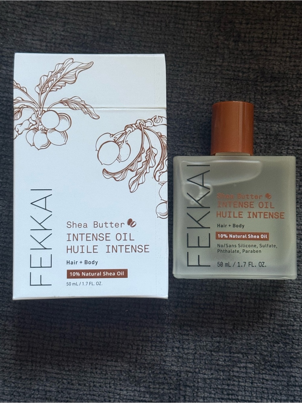 Shea Butter Intense Oil for Hair & Body - Brown